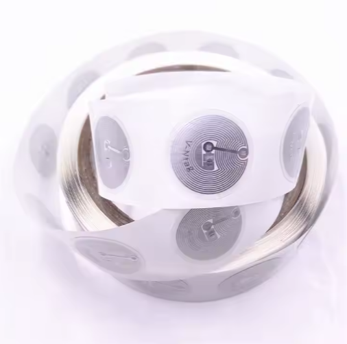 Writable 25mm Round NTAG424 Stickers