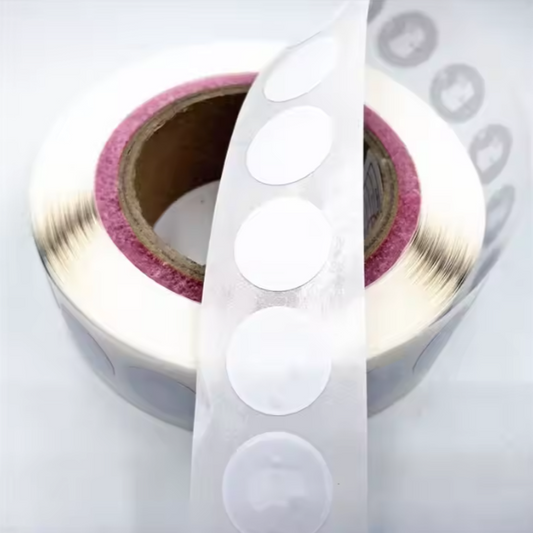Writable 25mm Round NTAG215 Stickers