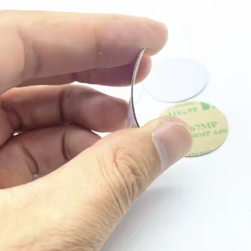Custom 30mm Flexible NFC424 Stickers