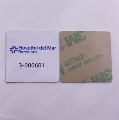 Custom 33mm Square NFC Stickers